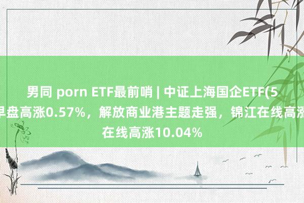 男同 porn ETF最前哨 | 中证上海国企ETF(510810)早盘高涨0.57%，解放商业港主题走强，锦江在线高涨10.04%