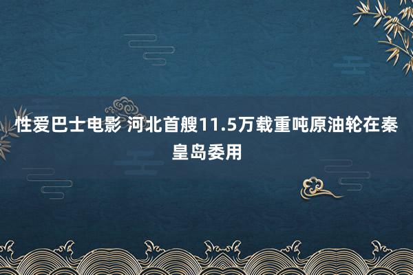 性爱巴士电影 河北首艘11.5万载重吨原油轮在秦皇岛委用