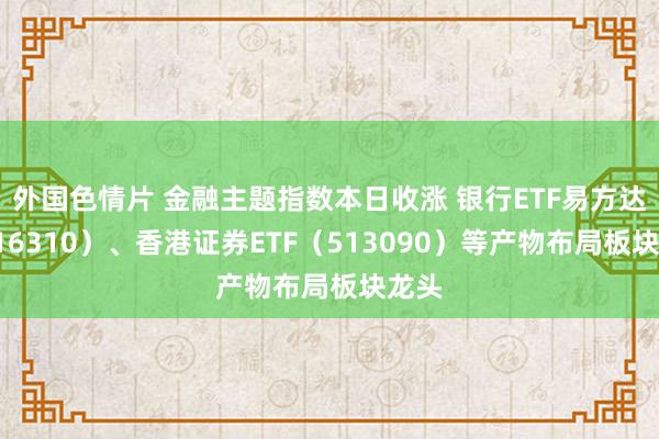 外国色情片 金融主题指数本日收涨 银行ETF易方达（516310）、香港证券ETF（513090）等产物布局板块龙头