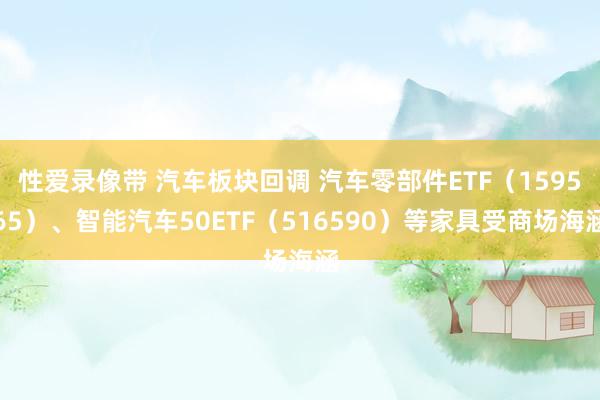 性爱录像带 汽车板块回调 汽车零部件ETF（159565）、智能汽车50ETF（516590）等家具受商场海涵