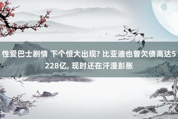 性爱巴士剧情 下个恒大出现? 比亚迪也曾欠债高达5228亿， 现时还在汗漫彭胀