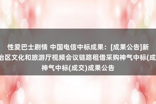 性爱巴士剧情 中国电信中标成果：[成果公告]新疆维吾尔自治区文化和旅游厅视频会议链路租借采购神气中标(成交)成果公告