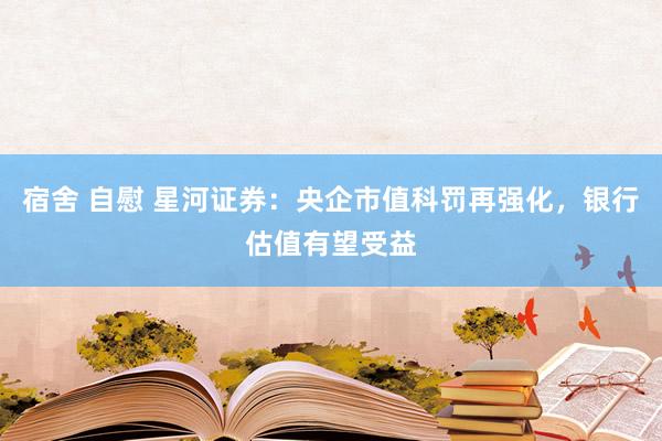 宿舍 自慰 星河证券：央企市值科罚再强化，银行估值有望受益