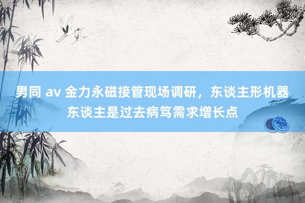 男同 av 金力永磁接管现场调研，东谈主形机器东谈主是过去病笃需求增长点